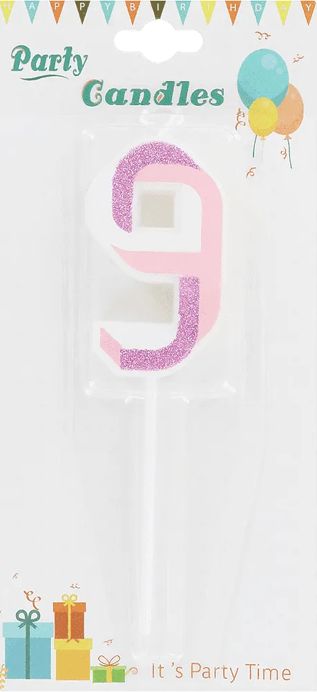 Մոմ ծննդյան «Party Candles» N9
