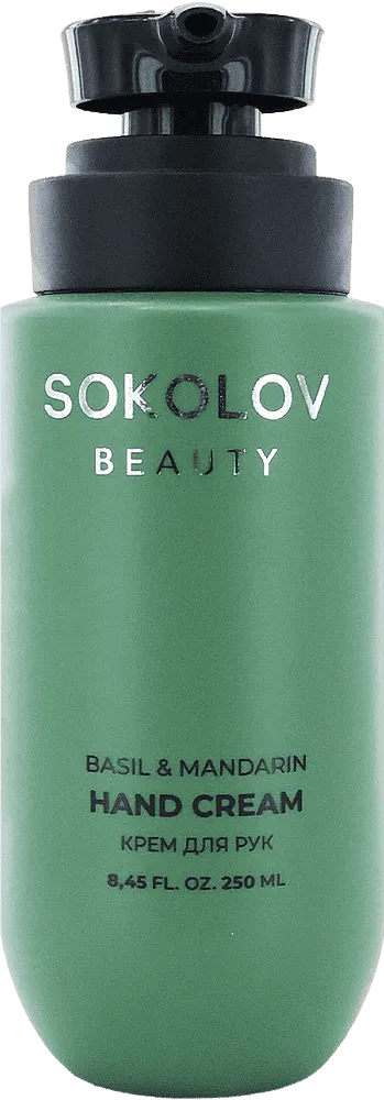 Ձեռքերի կրեմ «Sokolov Beauty Basil & Mandarin» 250մլ
