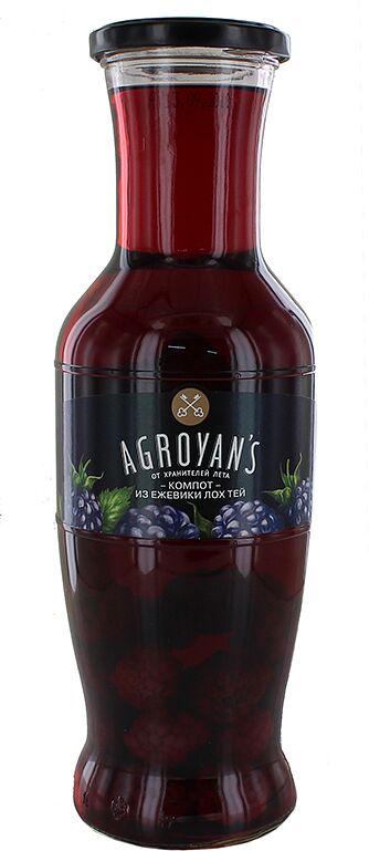 Compote "Agroyan's" 1.050l Blackberry