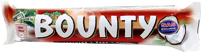 Шоколадный батончик "Bounty" 57г   