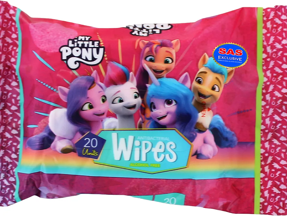 Kids wet wipes "Nevada My Little Pony" 20 pcs
