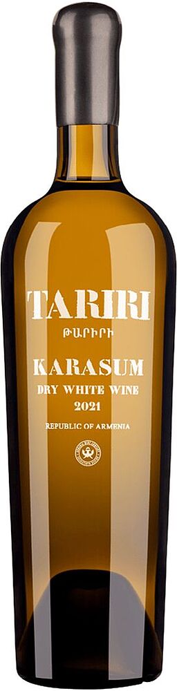 Вино белое "Тарири Карасум" 0.75л 