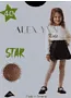 Black kids tights "Alex YVN Star 40 Den"