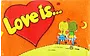 Fruit flavored chewing gum "Love is" 4.2g