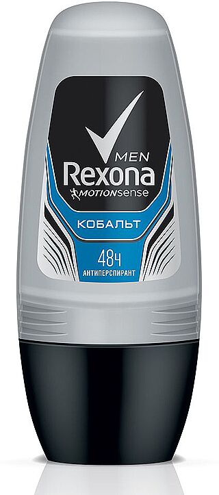 Antiperspirant roll-on "Rexona Men Motion Sense Cobalt" 50ml
