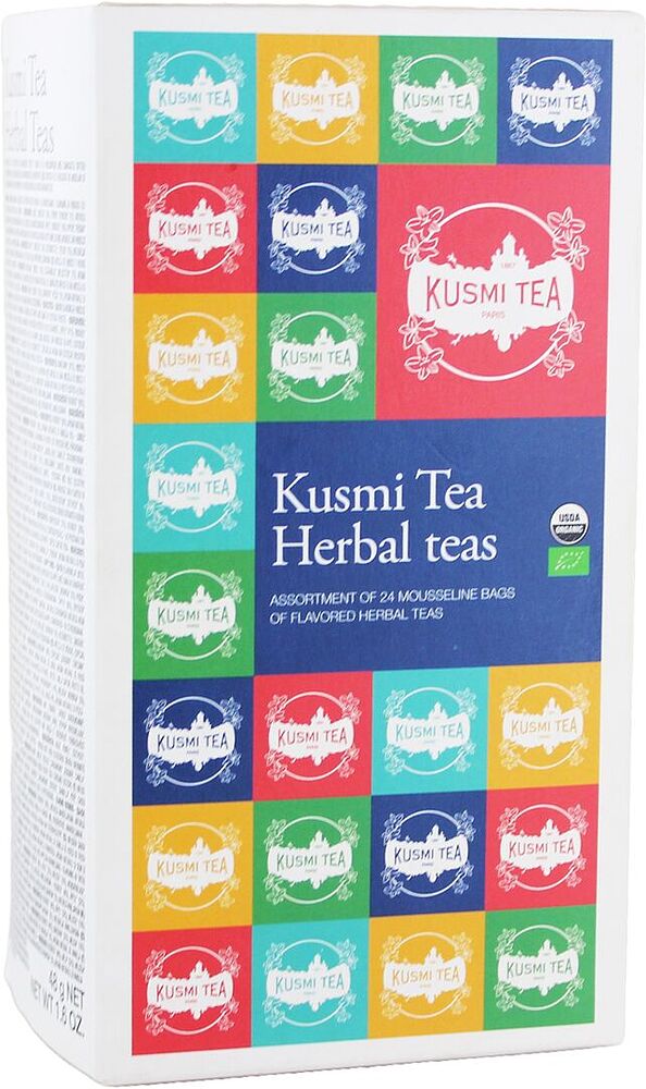 Чай травяной "Kusmi Organic" 2*24г