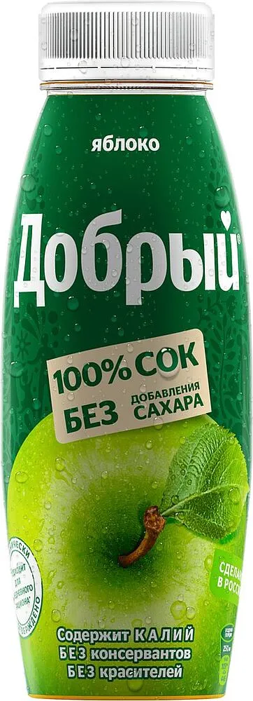 Apple juice "Dobriy" 0.3l 
