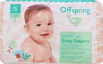 Diapers "Offspring S" 3-6kg, 48 pcs

