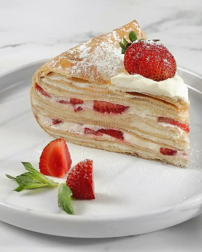 Pastry "Sas Food Court Strawberry Delight"