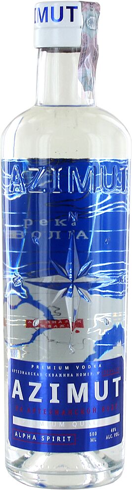 Vodka "Azimut" 0.5l