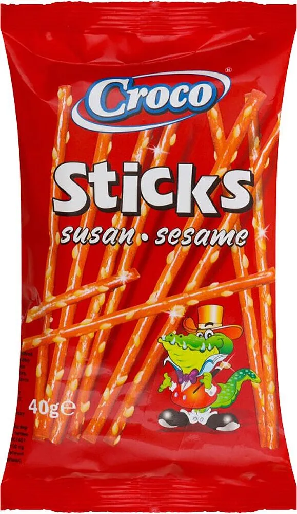 Salty sticks "Croco" 40g