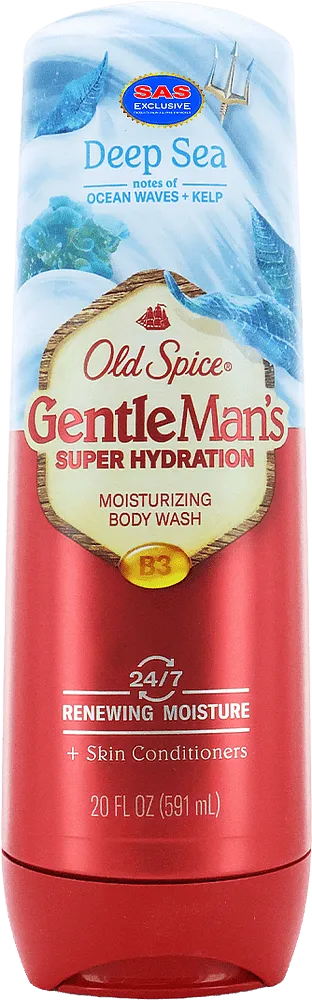 Լոգանքի գել «Old Spice Gentle Man’s Super Hydration Deep Sea» 591մլ