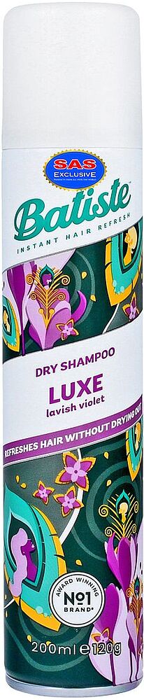 Չոր շամպուն «Batiste Luxe Lavish Violet N1» 200մլ
