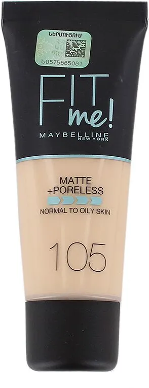 Foundation "Maybelline Fit Me 105" 30ml