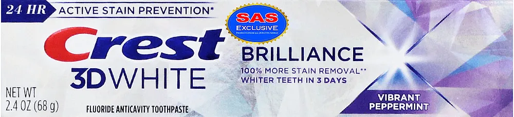 Toothpaste "Crest 3D White Brilliance" 68g

