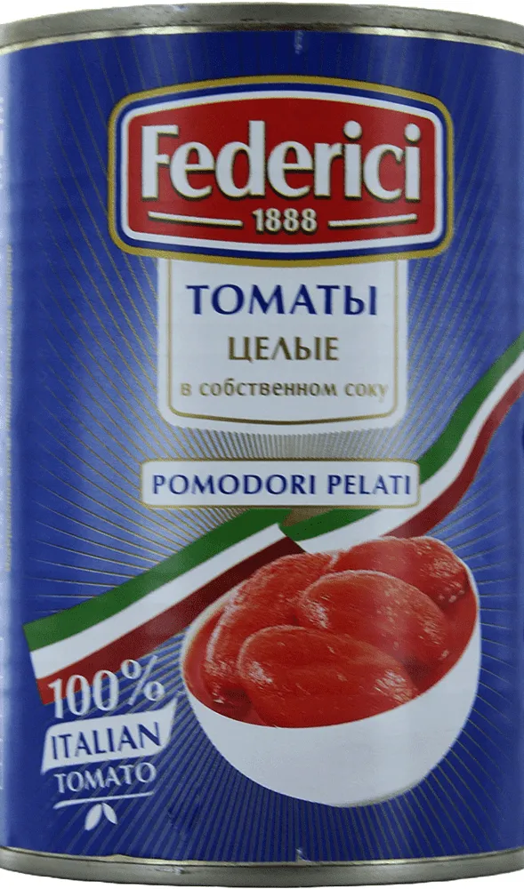 Tomatoes in own juice "Federici" 400g
