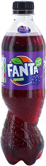 Զովացուցիչ գազավորված ըմպելիք «Fanta» 0.5լ Խաղող