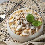 Pasta with carrot and Alfredo sauce