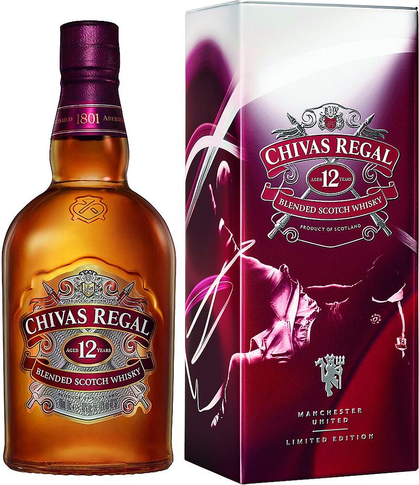 Виски "Chivas Regal 12 Limited Edition" 0.7л 