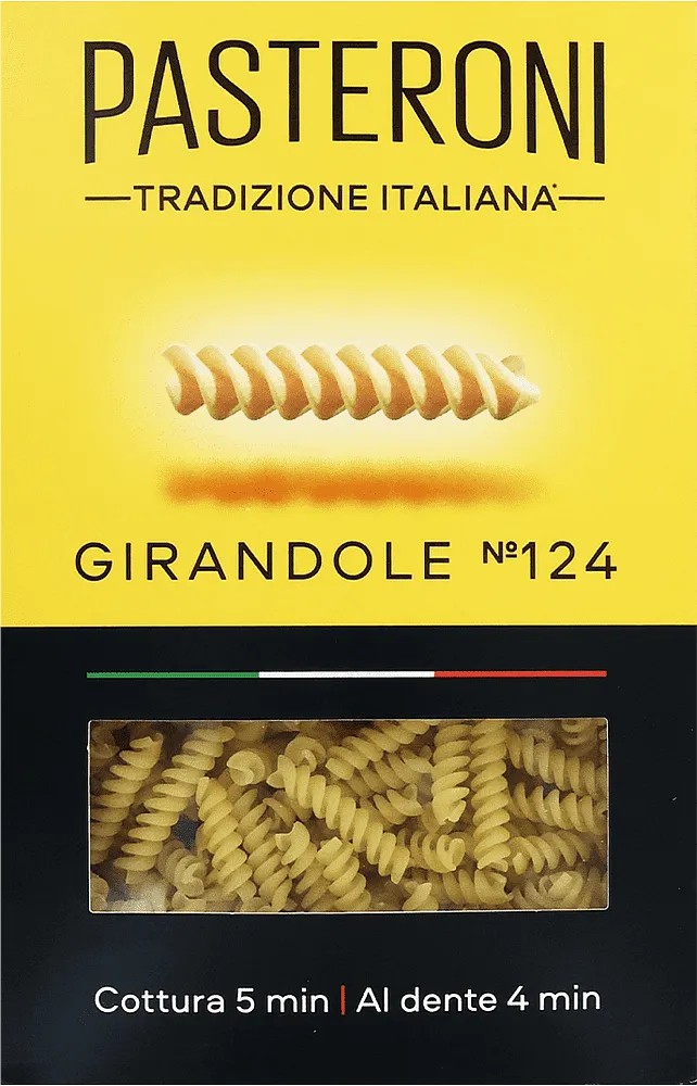 Pasta "Pasteroni Girandole №124" 400g
