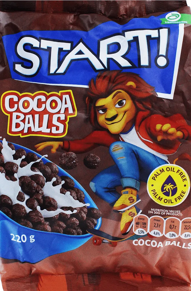 Ready breakfast "Start Cocoa Balls" 220g
