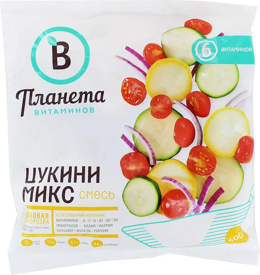 Frozen vegetables "Planeta Vitaminov" 400g
