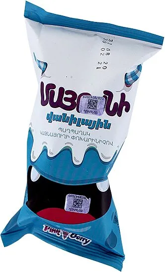 Vanilla ice-cream "Pink Berry MAYOZHNI" 60g