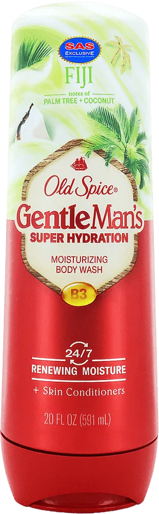 Լոգանքի գել «Old Spice Gentle Man’s Super Hydration Fiji» 591մլ
