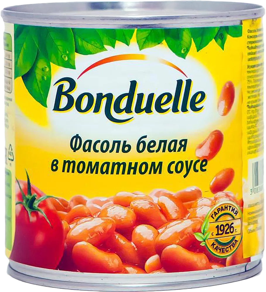 White beans in tomato sauce "Bonduelle" 400g