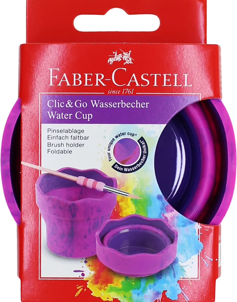 Painting water cup "Faber-Castell"
