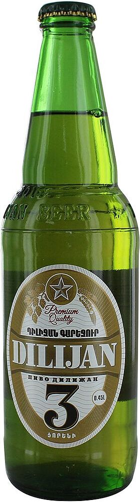 Пиво "Дилижан-3" 0.45л
