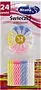 Birthday candle "Stella" 24pcs