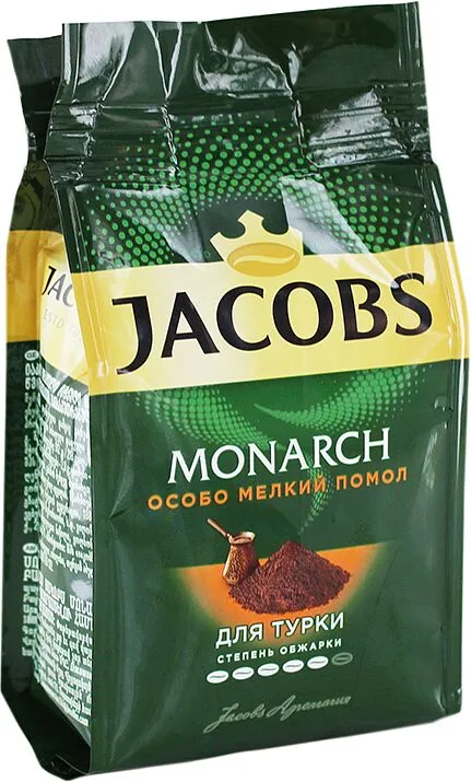 Ground coffee "Jacobs Monarch" 80g