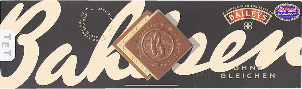 Վաֆլի՝ շոկոլադով «Bahlsen Baileys Ohne Gleichen» 125գ
