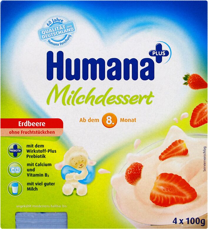 Йогурт "Humana" 4*100г   