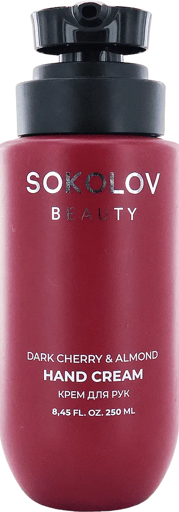 Ձեռքերի կրեմ «Sokolov Beauty Dark Cherry & Almond» 250մլ

