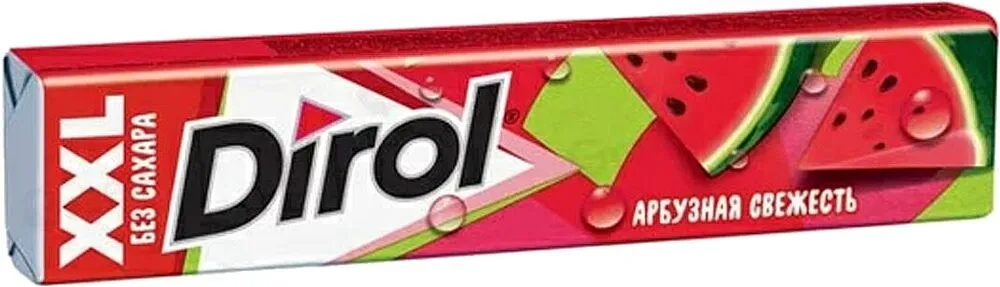 Chewing gum "Dirol XXL" 19g Watermelon
