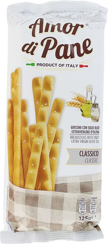 Breadsticks classic "Amor Di Pane" 125g
