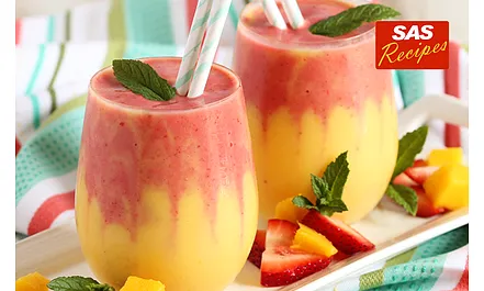 Mango Strawberry Smoothie