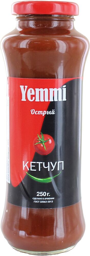 Hot ketchup "Yemmi" 250g
