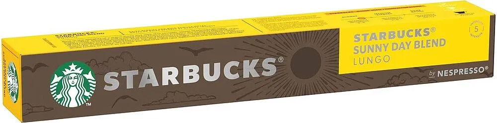 Պատիճ սուրճի «Starbucks Lungo» 10հատ, 56գ
