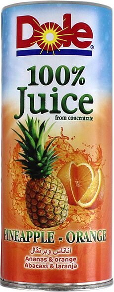 Juice "Dole Jaya" 240ml Pineapple & orange