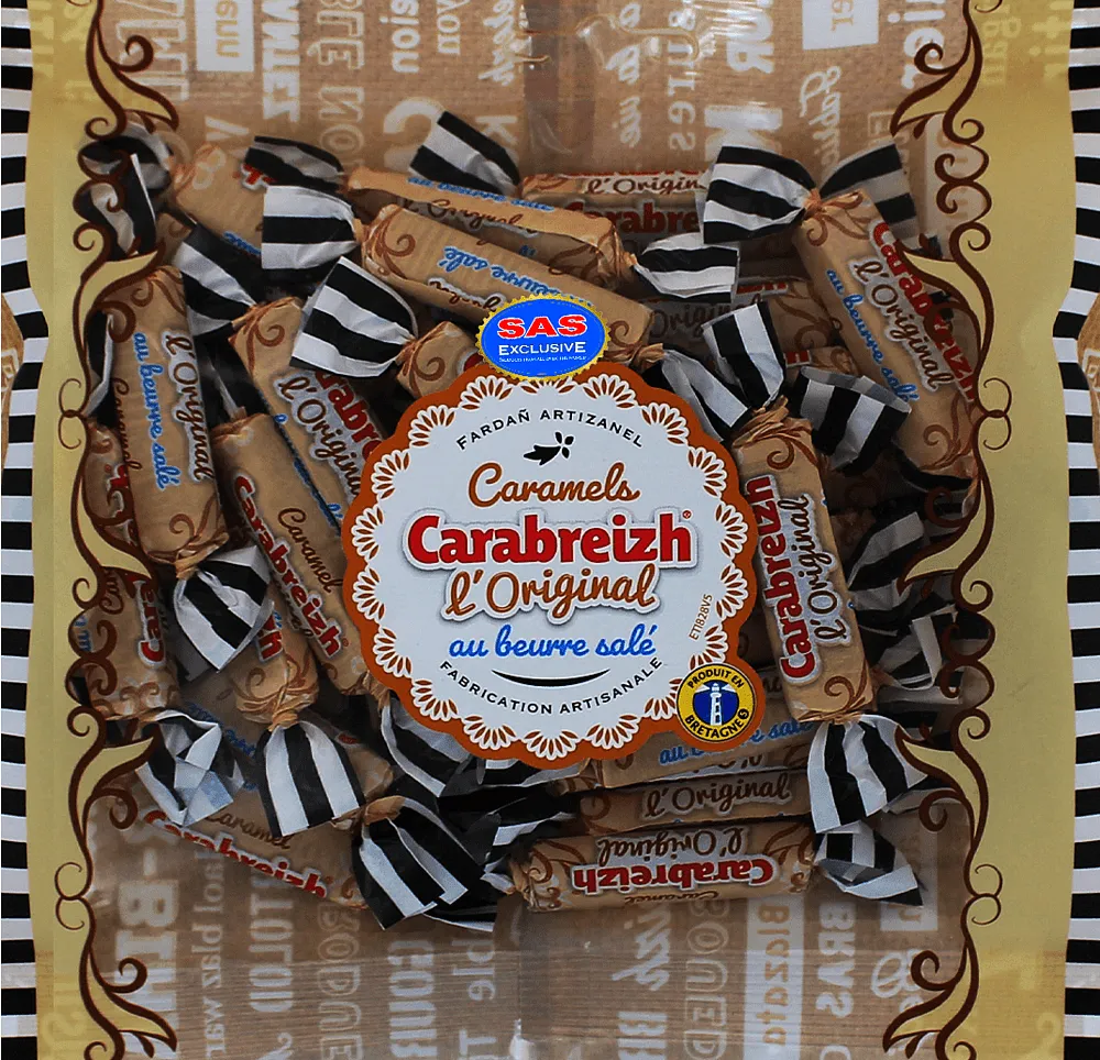 Salted caramel candies "Carabreizh" 150g
