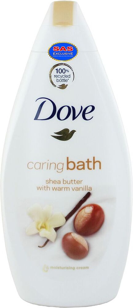 Shower cream-gel "Dove Caring Bath" 450ml
