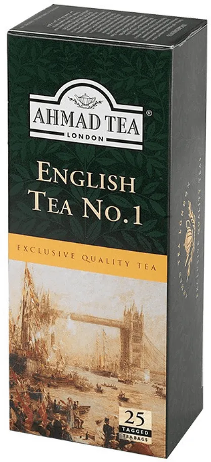 Black tea "Ahmad English №1 Tea" 25*2g