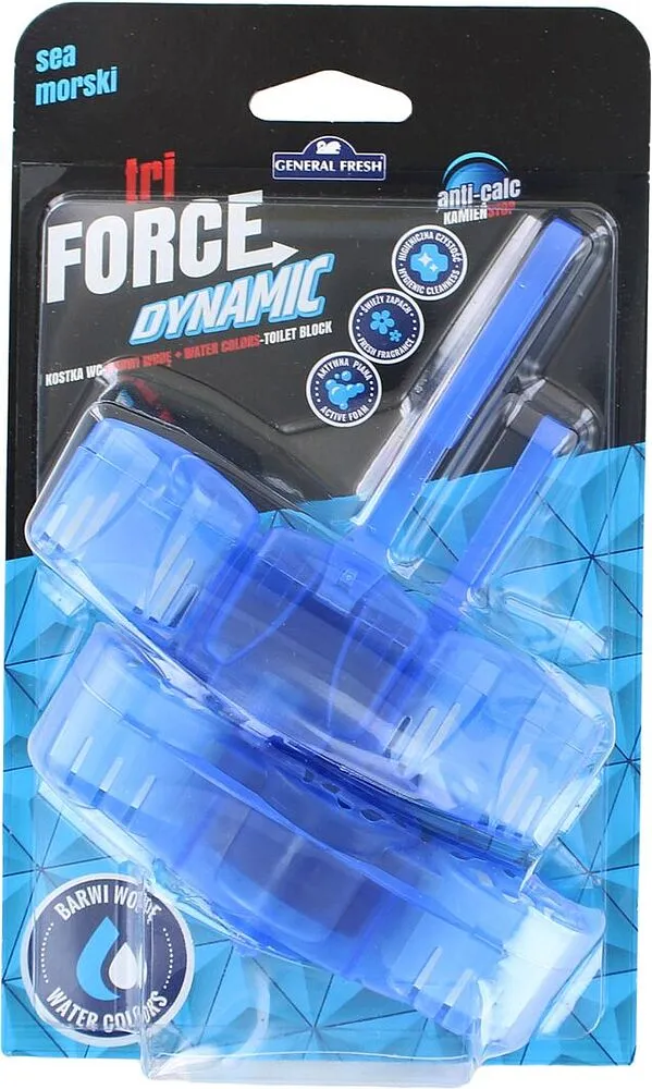 Toilet cleaner "General Fresh" 2*45g
