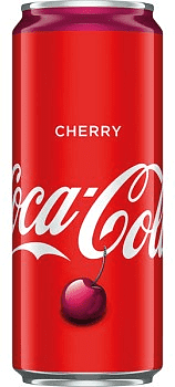 Refreshing carbonated drink "Coca-Cola Cherry" 330ml Cherry