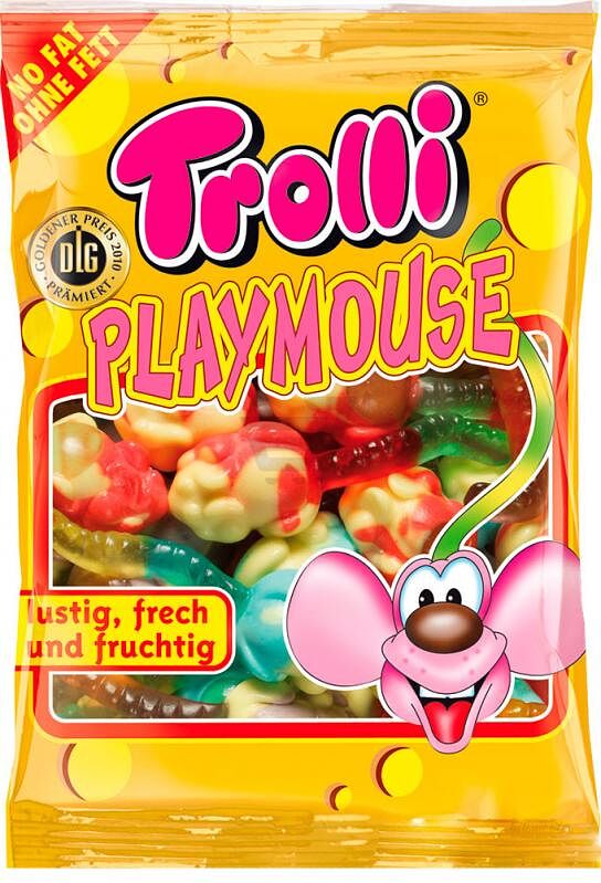 Կոնֆետներ դոնդողե «Trolli Play Mouse» 100գ