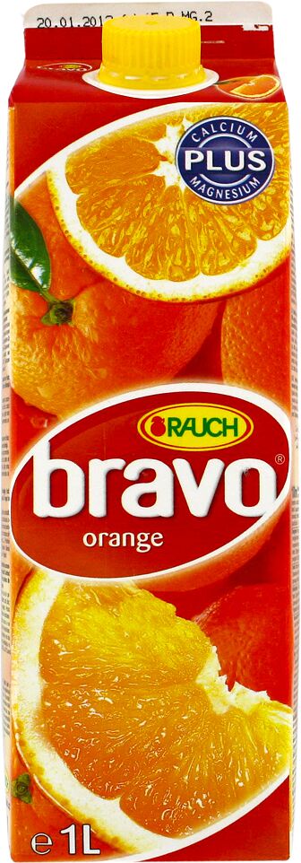 Сок "Bravo" 1л Апельсин