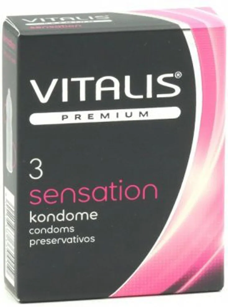 Condoms "Vitalis Sensation" 3pcs